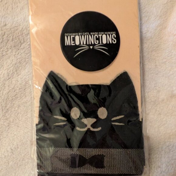 Meowingtons kawaii cat tights OS NIP - Picture 2 of 3